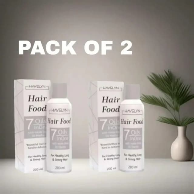 Hair Food Oil (Pack of 2)