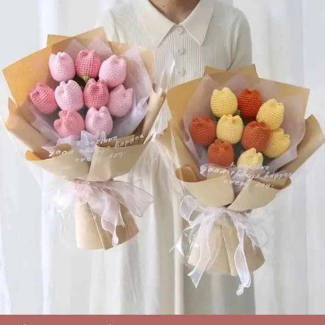 Crochet Flower Buoqet