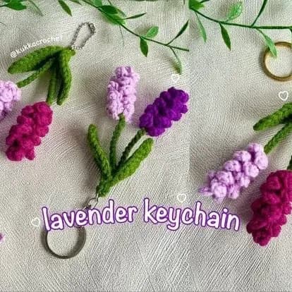Beautiful Crochet Key chain