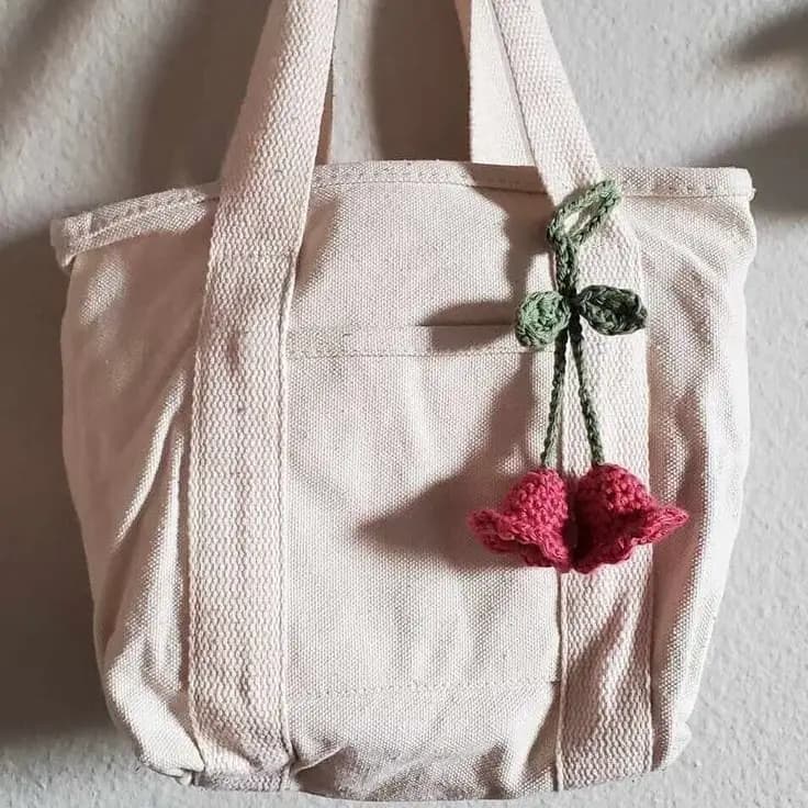 Beautiful Crochet Key chain