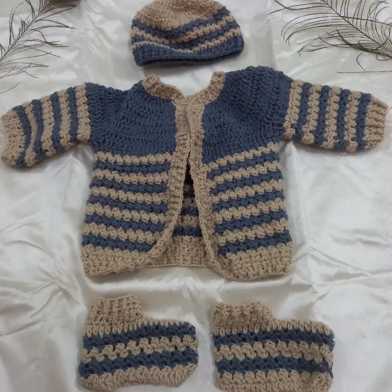 Crochet Baby Set