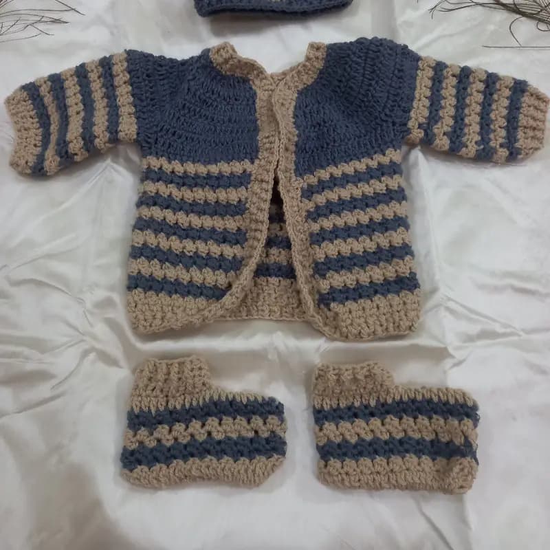 Crochet Baby Set