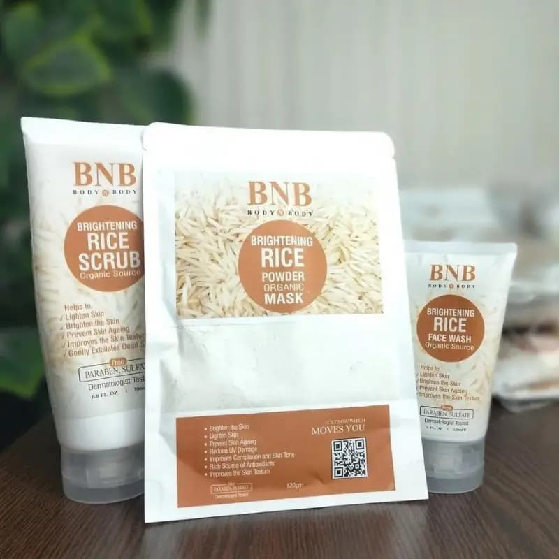 Rice whitening and Glowing Facial Kit